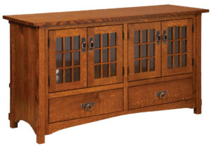 Harmony Mission Four Door TV Cabinet