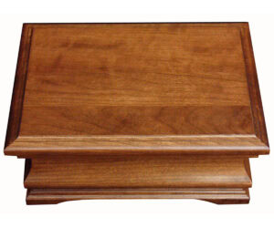 Medium Cherry Solid-Wood Jewelry Box