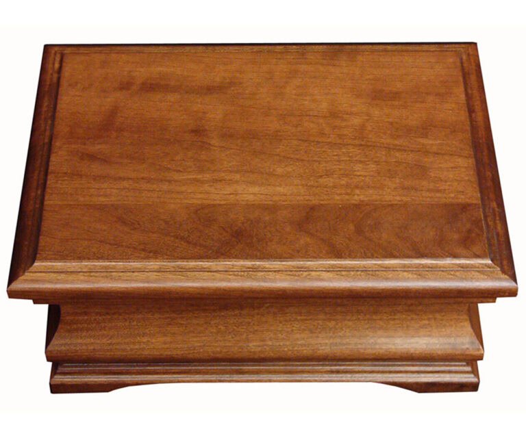 Custom Medium Jewelry Box - Cherry - Plain Lid