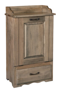 Tilt-Out Trash Bin with Drawer