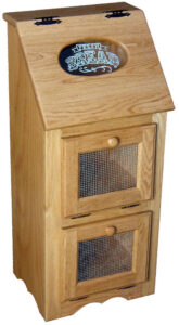 Classic Hardwood Veggie Bin