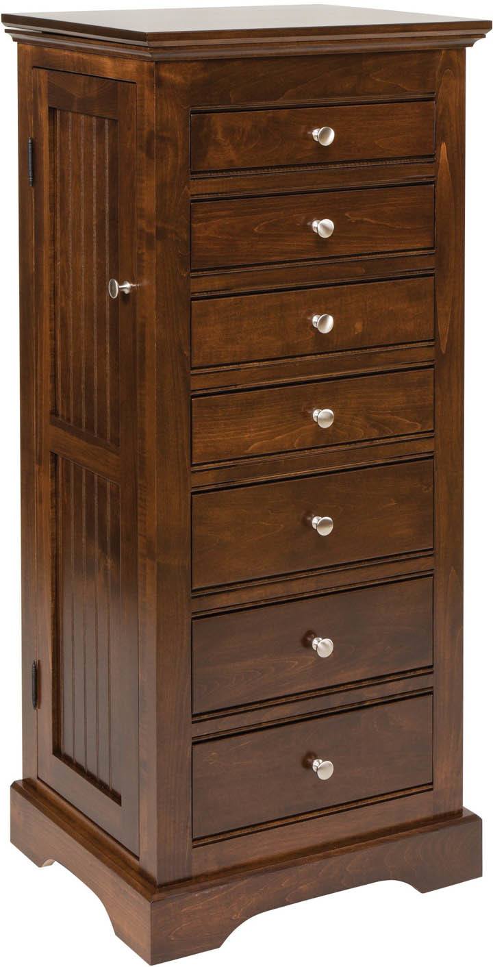 Amish Beaded Jewelry Armoire