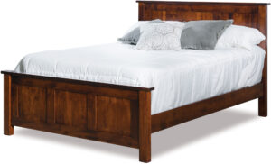 Flush Mission Hardwood Bed