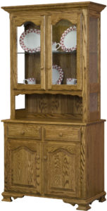 LaGrange 2-Door Open Hutch