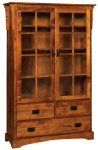 Mission Extra Large Two Door Bookcase