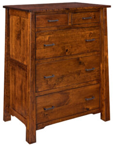 Cambridge Style Five Drawer Chest