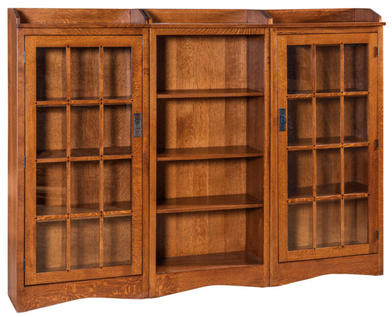 Custom Butterfly Mission Bookcase