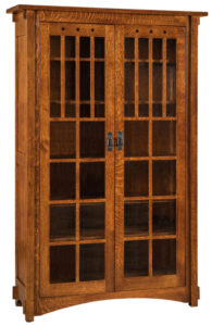 Dynasty Mission XL Two Door Bookcase