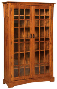 Walker Mission XL Two Door Bookcase