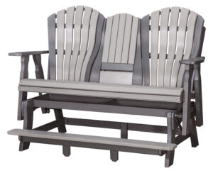 5' Bentback Counter Height Glider with Console