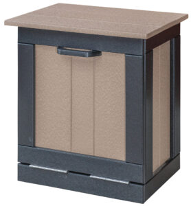 Poly-Lumber Tilt-Out Trash Bin