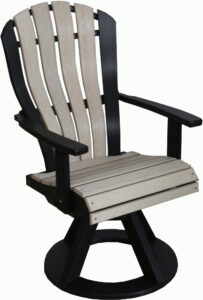 Bentback Swivel Dining Chair