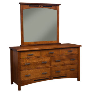 Bel Aire Style Dresser with Mirror