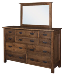 Regent Style Dresser with Mirror