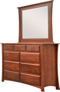 Cove Dresser with Mirror