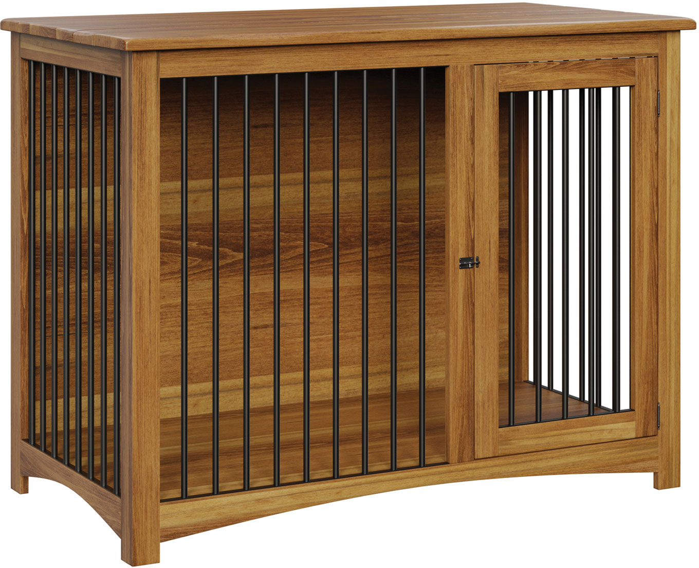 Custom Dog Crate with Large Hinged Door