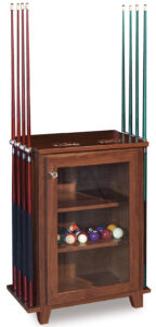 Deluxe Cue Cabinet