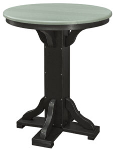 Round Table with Square Base