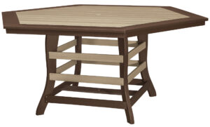Hexagon Table with Border