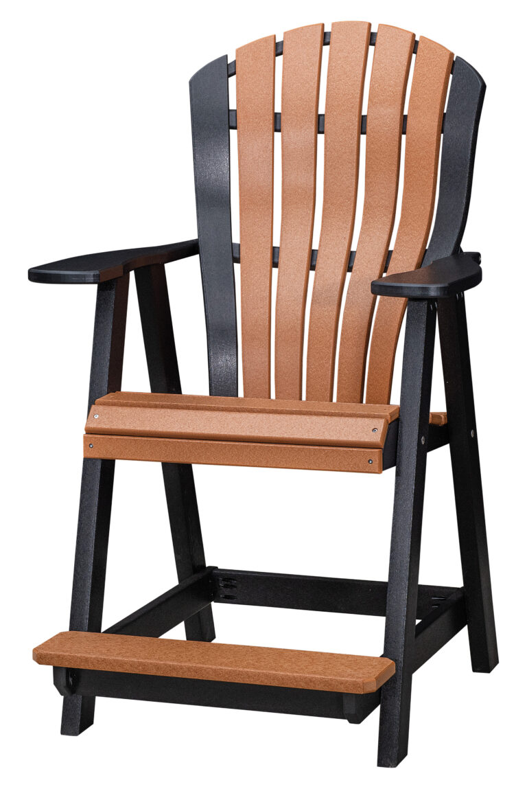 Custom Poly-Lumber Counter Chair