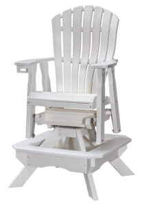 Bentback Bar Height Swivel Glider