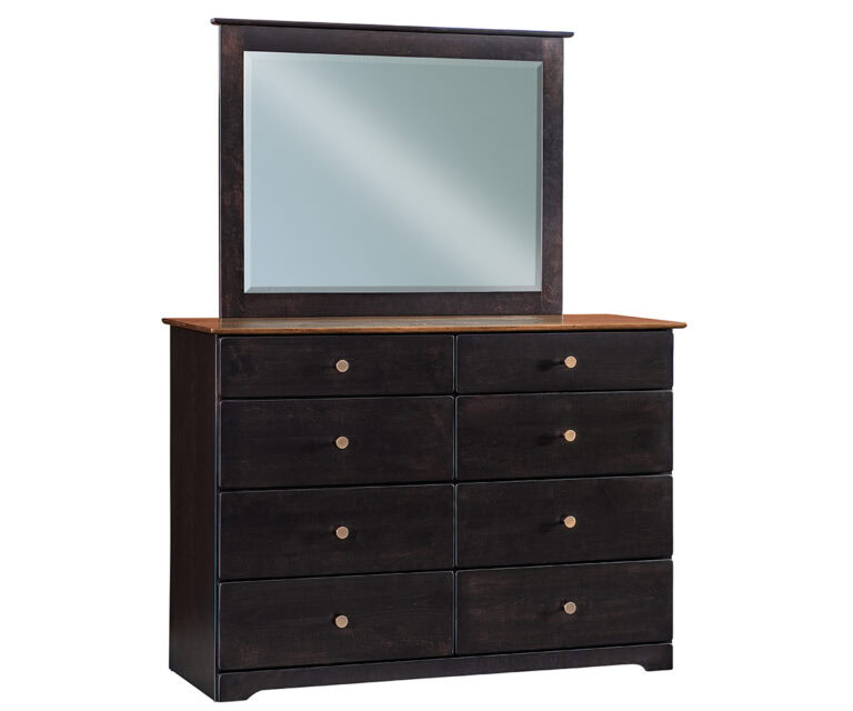 Custom Harlow 8 Drawer Dresser with Mirror