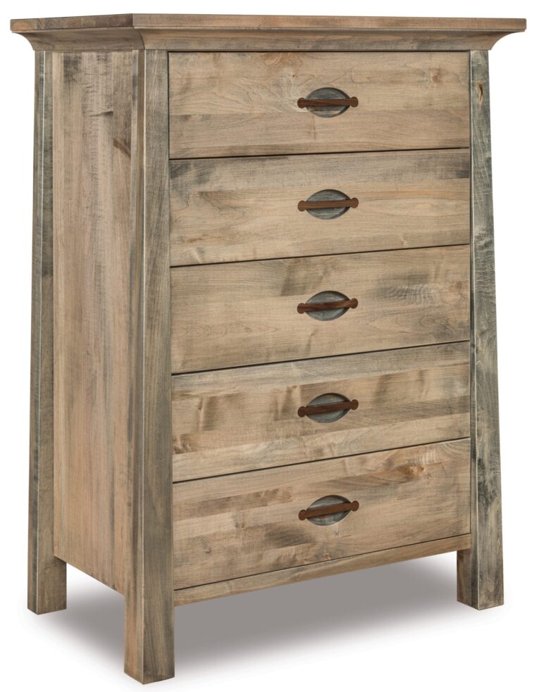 Custom Edgewood Five Drawer Chest