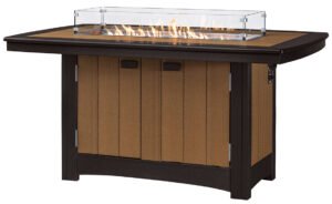 Fire Table with Fire-Pit Insert